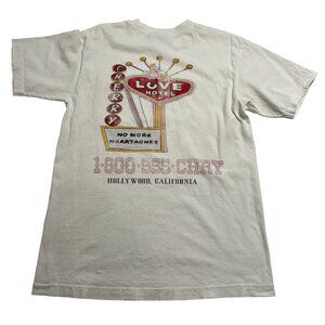 Cherry LA Love Hotel T-Shirt in White